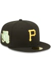 Main image for New Era Pittsburgh Pirates Mens Black Citrus Pop 59FIFTY Fitted Hat