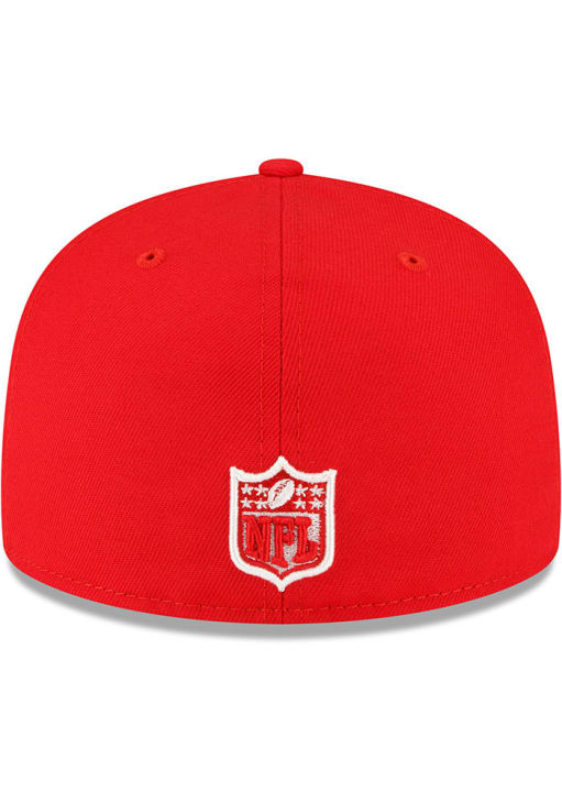 New Era Kansas City Chiefs Mens Red Citrus Pop 59FIFTY Fitted Hat