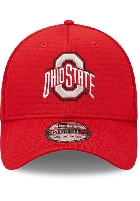 Ohio State Buckeyes Essential 39THIRTY Red New Era Flex Hat