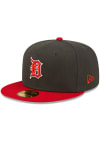 Main image for New Era Detroit Tigers Mens Grey 2T Color Pack 59FIFTY Fitted Hat