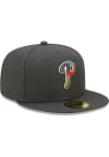 Main image for New Era Philadelphia Phillies Mens Grey Color Pack Multi 59FIFTY Fitted Hat