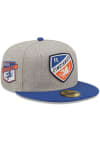 Main image for New Era FC Cincinnati Mens Grey Heather Patch 59FIFTY Fitted Hat