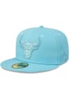 Main image for New Era Chicago Bulls Mens Blue Color Pack 59FIFTY Fitted Hat