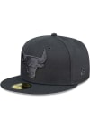 Main image for New Era Chicago Bulls Mens Grey Color Pack 59FIFTY Fitted Hat