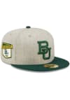 Main image for New Era Baylor Bears Mens Grey Heather Patch 59FIFTY Fitted Hat