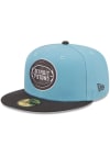 Main image for New Era Detroit Pistons Mens Blue 2T Color Pack 59FIFTY Fitted Hat
