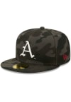 Main image for New Era Arkansas Razorbacks Mens Black Camo 59FIFTY Fitted Hat