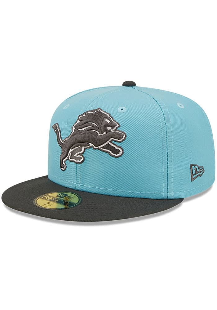 Detroit Lions Mens 2T Color Pack 59FIFTY BLUE New Era Fitted