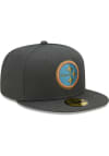 Main image for New Era Pittsburgh Steelers Mens Grey 2T Color Pack 59FIFTY Fitted Hat