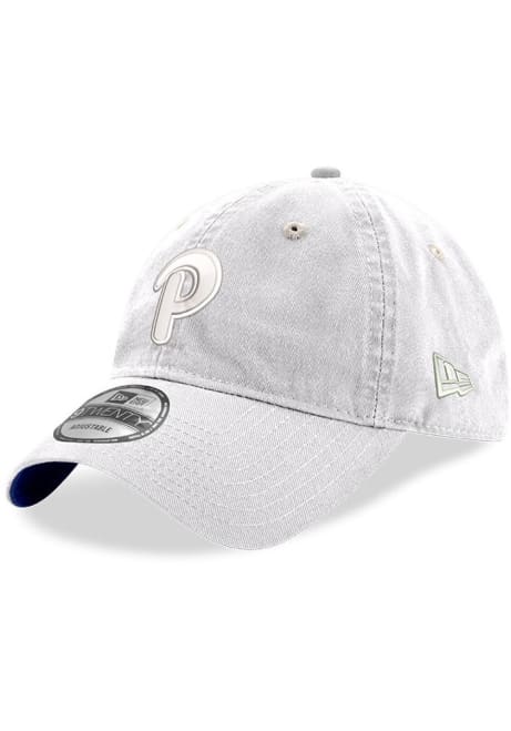 New Era White Pitt Panthers Blue UV Tonal Core Classic 9TWENTY Adjustable Hat