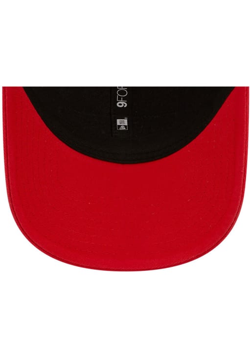 New Era Kansas City Chiefs Logo Patch 9FORTY Adjustable Hat - Red