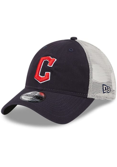 New Era Cleveland Guardians Loyal Truck 9TWENTY Adjustable Hat - Navy Blue