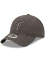 Texas Rangers New Era Core Classic 2.0 Adjustable Hat - Grey