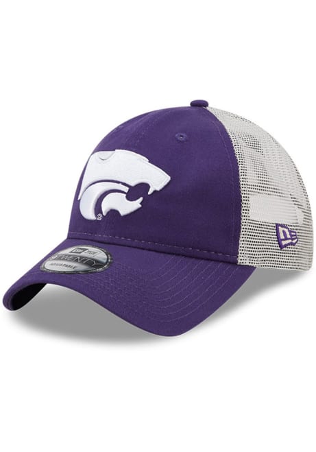 New Era Purple K-State Wildcats Loyal Truck 9TWENTY Adjustable Hat