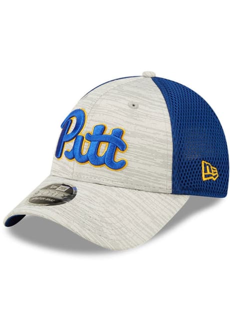 New Era Grey Pitt Panthers Active 9FORTY Adjustable Hat