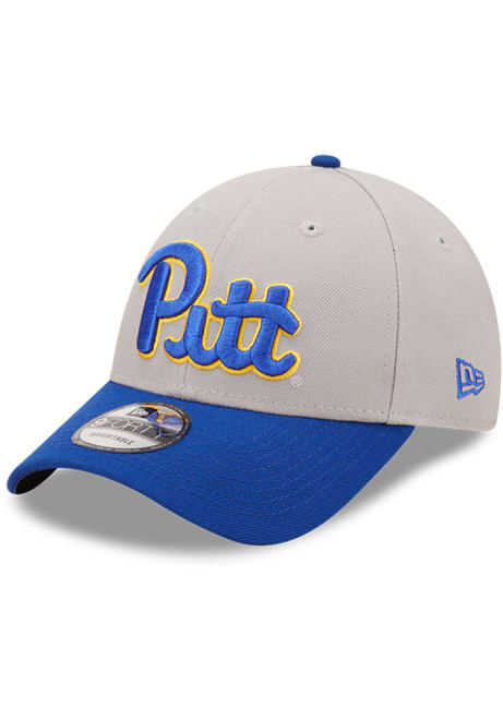 New Era Grey Pitt Panthers The League Adjustable Hat