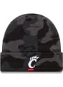 Cincinnati Bearcats New Era Camo Cuff Knit - Black