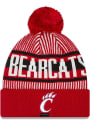 Cincinnati Bearcats New Era Striped Knit - Red