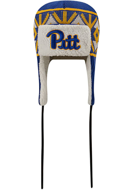 Pitt Panthers New Era Trapper Mens Knit Hat - Blue