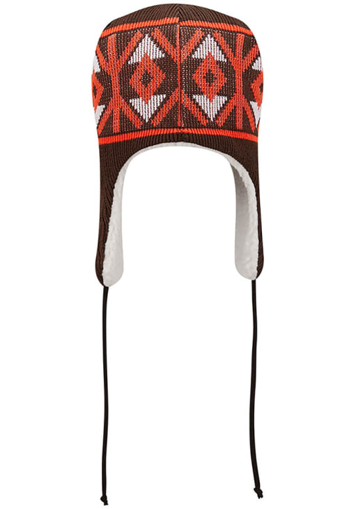 Cleveland Browns New Era Brown Knit Hat