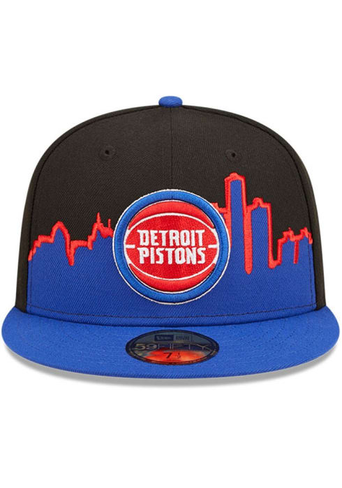 Detroit Pistons 2022 Tip Off 59FIFTY Black New Era Fitted Hat