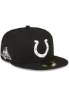 Main image for New Era Indianapolis Colts Mens Black Side Patch 59FIFTY Fitted Hat