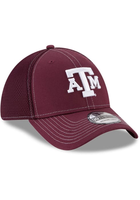 Texas A&M Aggies Team Neo 39THIRTY Maroon New Era Flex Hat