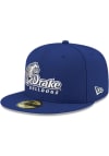 Main image for New Era Drake Bulldogs Mens Blue Basic 59FIFTY Fitted Hat