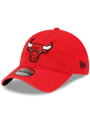 Chicago Bulls New Era Core Classic 2.0 9TWENTY Adjustable Hat - Red