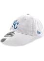 Kansas City Royals New Era Core Classic 9TWENTY Adjustable Hat - White