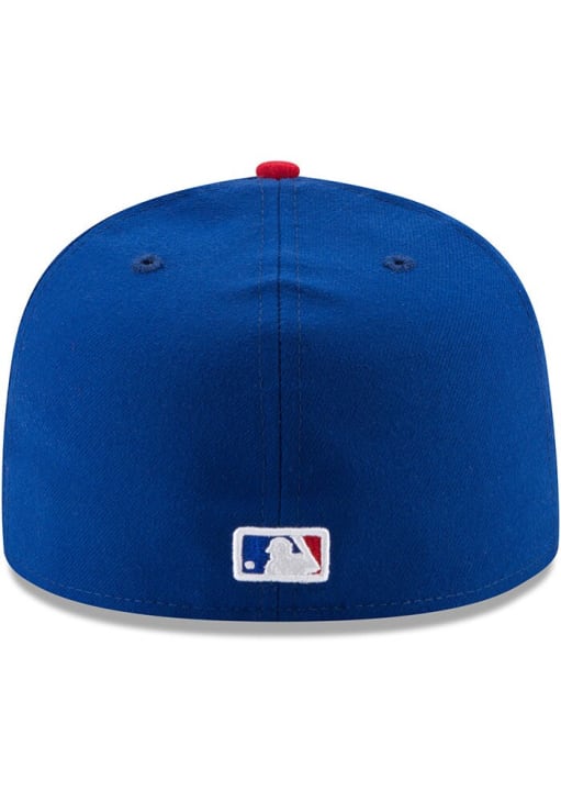 New Era Texas Rangers Mens Blue 1977 Turn Back the Clock 59FIFTY Fitted Hat