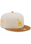 Main image for New Era Los Angeles Dodgers Mens White Cordvisor 59FIFTY Fitted Hat