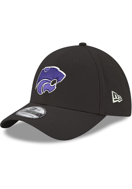 K-State Wildcats New Era Team Classic 39THIRTY Flex Hat - Black