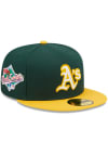 Main image for New Era Oakland Athletics Mens Green Letterman 59FIFTY Fitted Hat