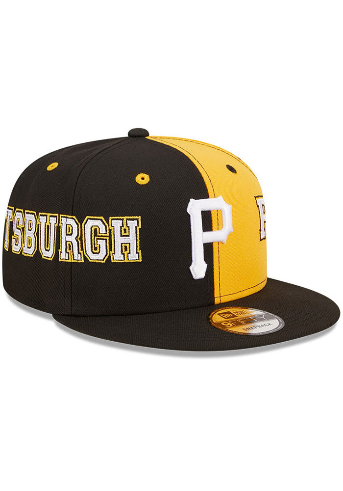 Men’s Pittsburgh Pirates Black Mixed Font 9Fifty Snapback Hats