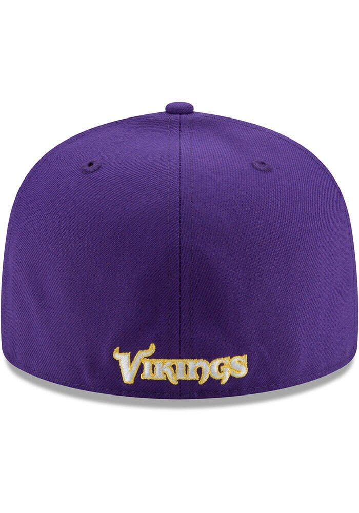 Minnesota Vikings Mens Basic 59FIFTY PURPLE New Era Fitted Hat