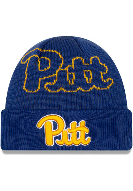 Pitt Panthers New Era Cuffed Knit Youth Knit Hat