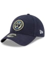 Philadelphia Union New Era Core Classic 2.0 9TWENTY Adjustable Hat - Navy Blue