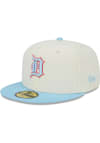 Main image for New Era Detroit Tigers Mens White 2T Color Pack 59FIFTY Fitted Hat