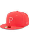 Main image for New Era Pittsburgh Pirates Mens Red Color Pack 59FIFTY Fitted Hat