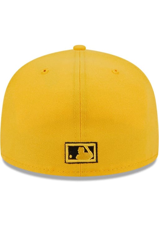 New Era Pittsburgh Pirates Mens Gold Patch 59FIFTY Fitted Hat