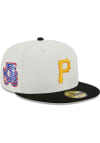 Main image for New Era Pittsburgh Pirates Mens White Retro 59FIFTY Fitted Hat