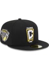 Main image for New Era Columbus Crew Mens Black Patch 59FIFTY Fitted Hat