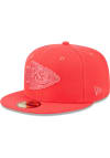 Main image for New Era Kansas City Chiefs Red JR Color Pack 59FIFTY Youth Fitted Hat