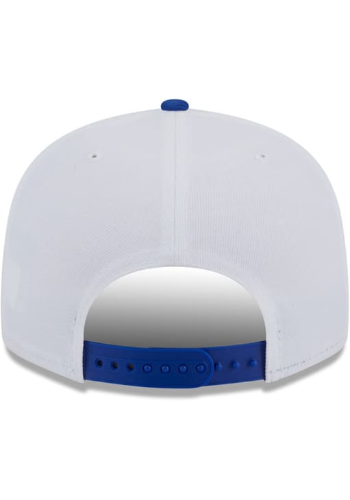 New Era Golden State Warriors White Crest 9FIFTY Mens Snapback Hat