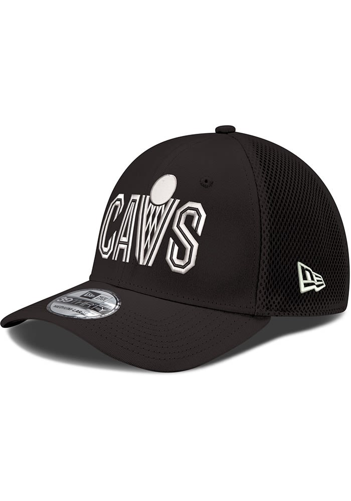 Cleveland Cavaliers Mens Black Mesh Neo 39THIRTY BLACK New Era