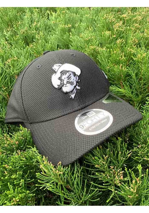 New Era Oklahoma State Cowboys Stretch Snap 9FORTY Adjustable Hat - Black