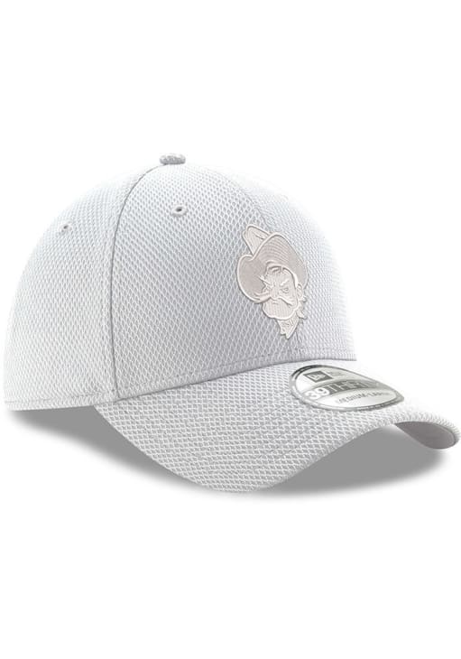 New Era Oklahoma State Cowboys Mens White Diamond Era 39THIRTY Flex Hat