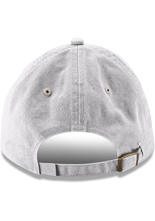 New Era Kansas Jayhawks Trajan KU Casual Classic Adjustable Hat - White