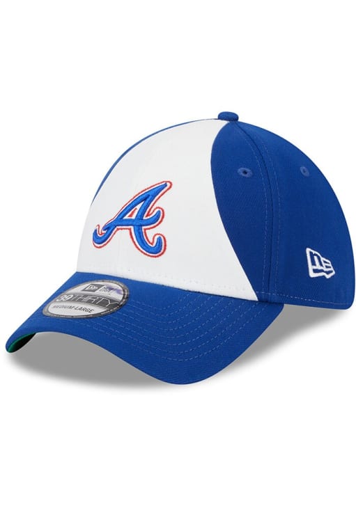 Atlanta Braves 2023 MLB CITY CONNECT 39THIRTY Navy Blue New Era Flex Hat